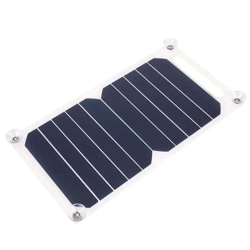 Solar Panel With Portable USB Battery, Waterproof