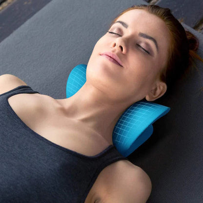 Neck And Shoulder Stretcher, Cervical Traction Pillow