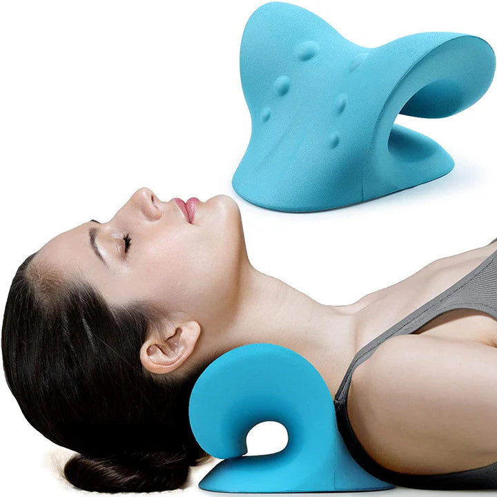 Neck And Shoulder Stretcher, Cervical Traction Pillow