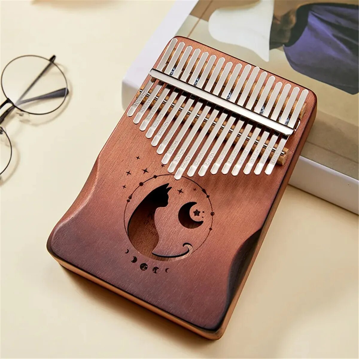 Professional 17K Kalimba Thumb Piano