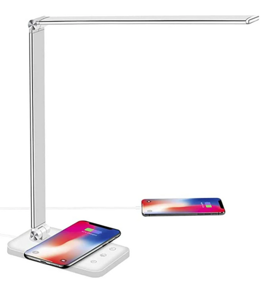 Contemporary Adjustable LED Table Lamp With Charging Function