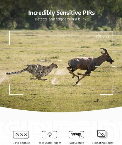 Wireless Hd Wildlife Game Trail Camera With Night Vision