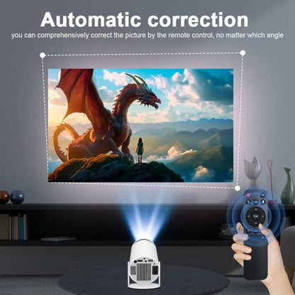 Portable 4K Projector With Remote Control
