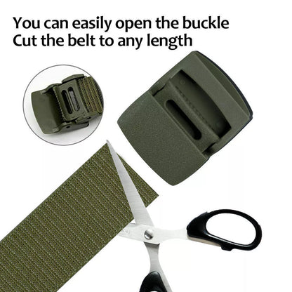 Mens Military Nylon Canvas Belts with Breathable Webiing