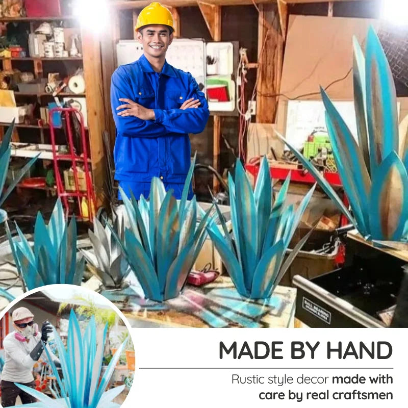 Agave Americana Metal Decorative Plant