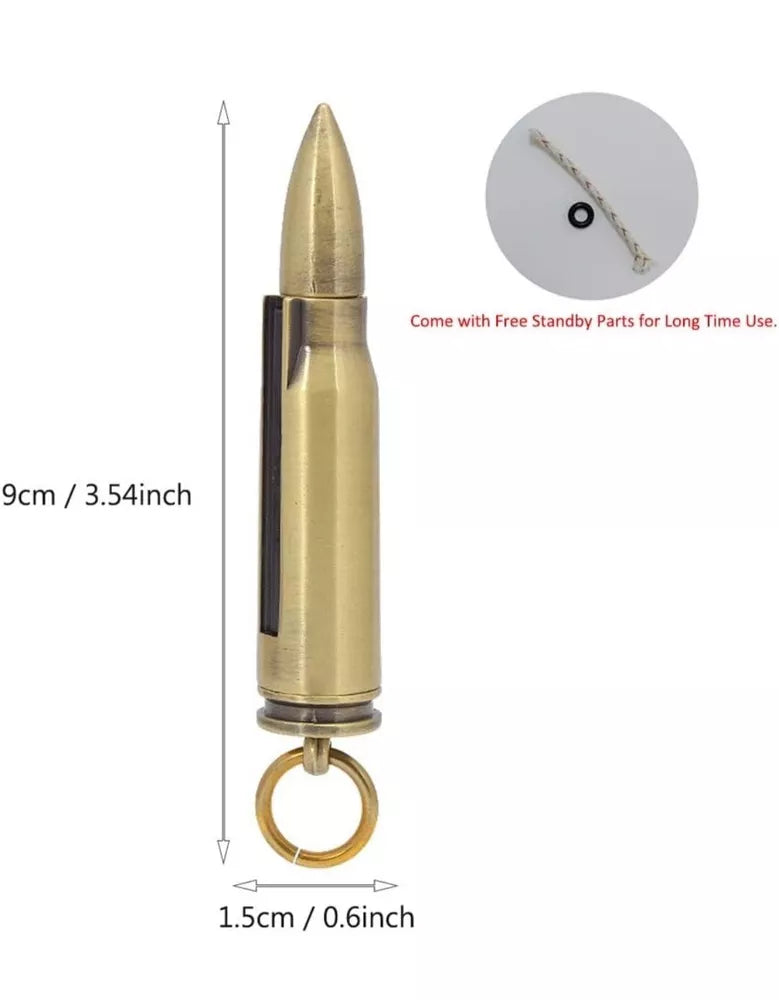 Weatherproof Metal Match - Reusable Fire Starter for Camping & Survival