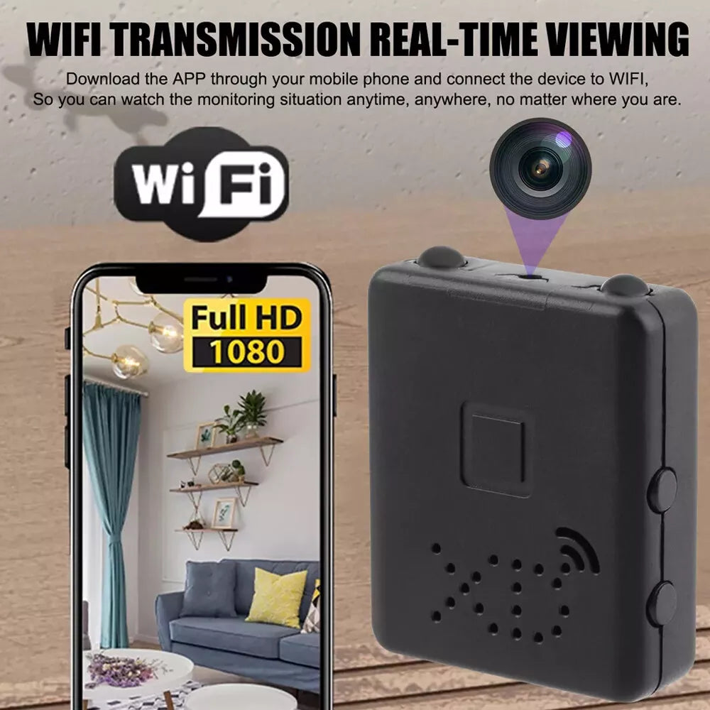 Micro HD Video Camera with WiFi and Audio