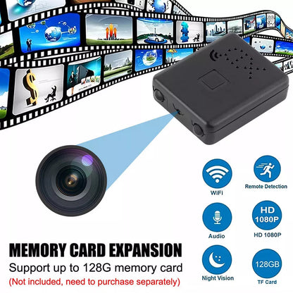 Micro HD Video Camera with WiFi and Audio