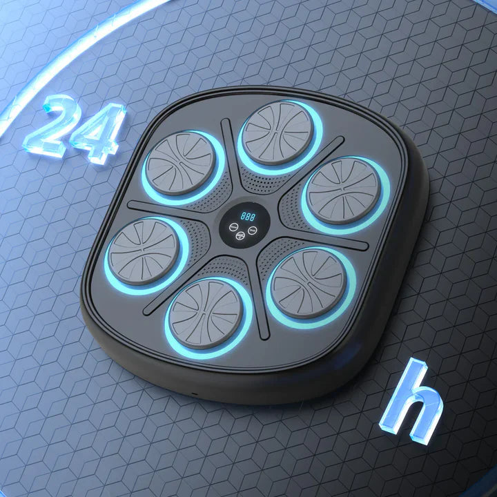 Interactive Music Boxing Machine with Gloves