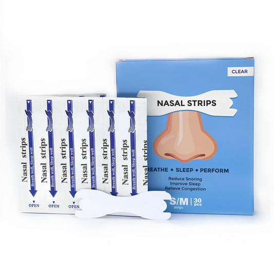 Anti-Snoring Nasal Strips - 30 Pieces