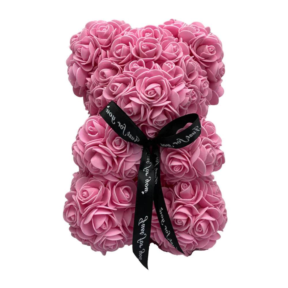 Roses teddy bear