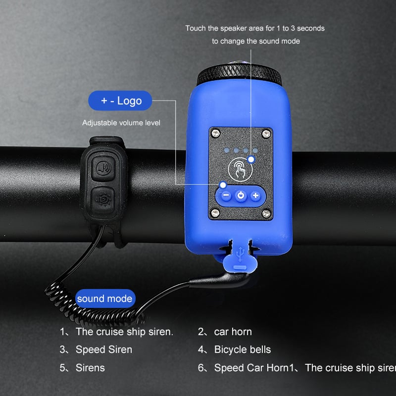 Mountain Bike Electronic Horn