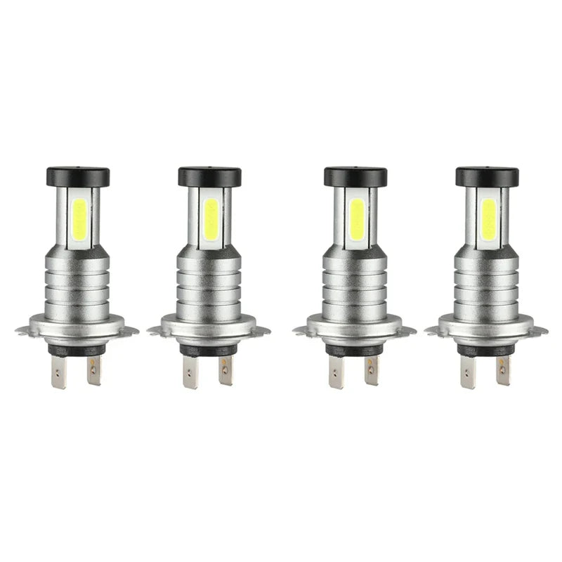 4x H7 LED Headlight Bulb Kit