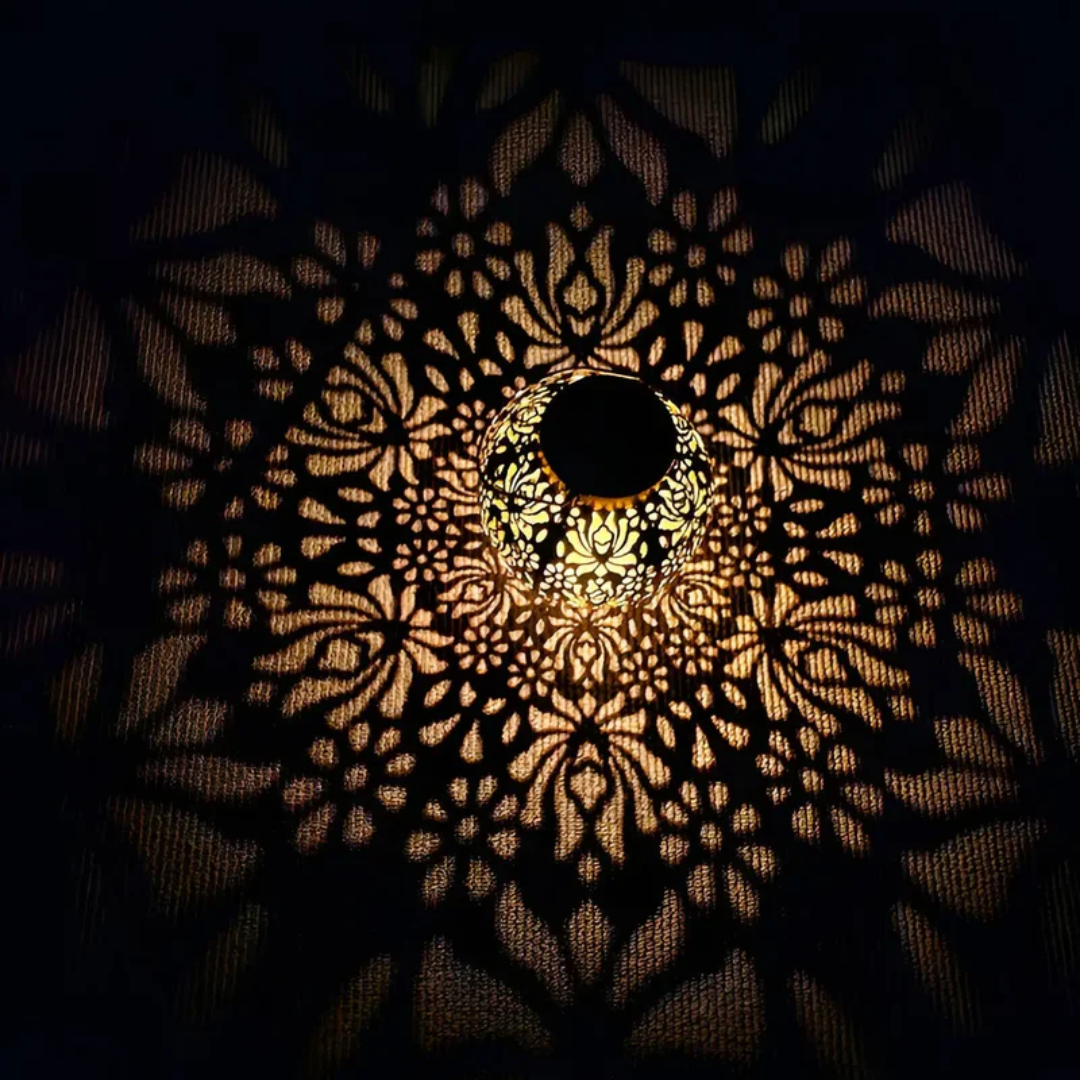 Weatherproof LED Solar Pendant Light For The Garden