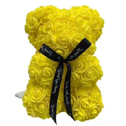 Roses teddy bear