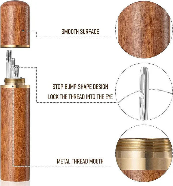 Self Threading Sewing Needles