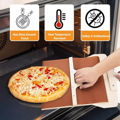 Sliding Pizza Peel – Easily Transfer & Serve Your Pizza