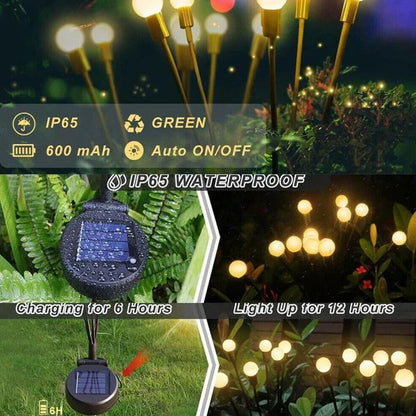 Solar Powered Firefly Lights