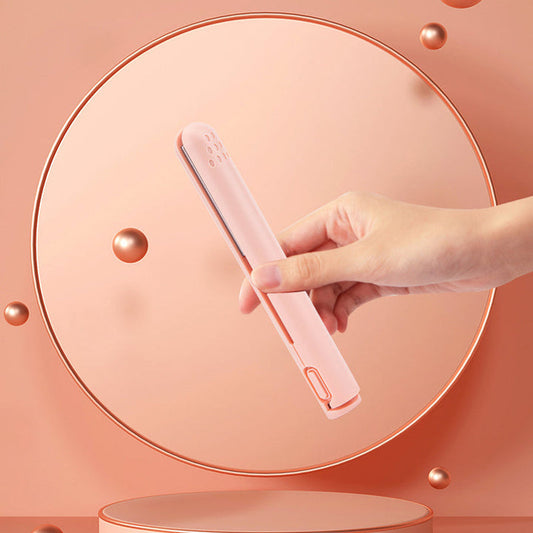 2-In-1 Hair Styler – Straightener & Curling Iron