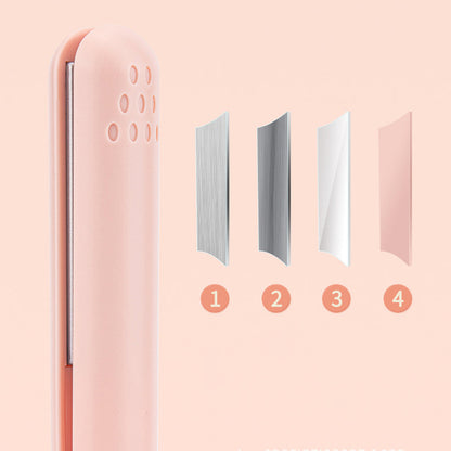 2-In-1 Hair Styler – Straightener & Curling Iron