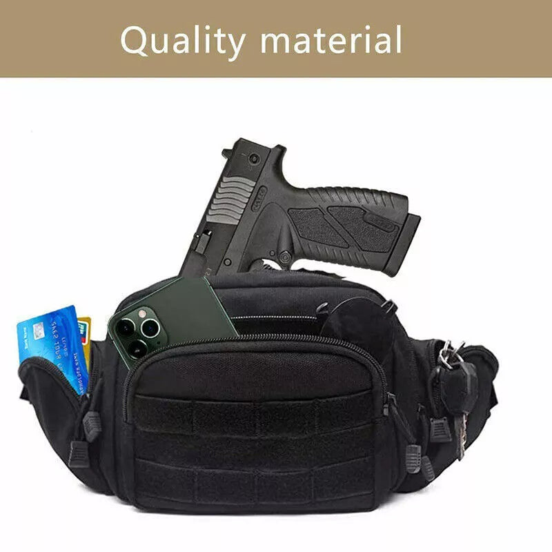 Tactical Waist Pack - Concealed Carry Fanny Pack Holster