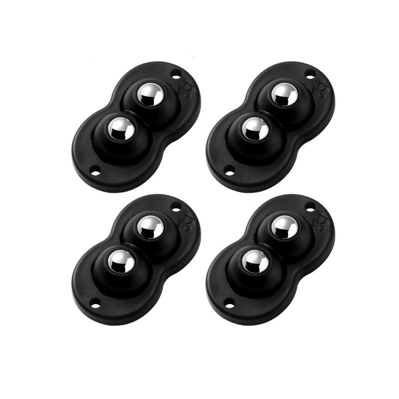 Self-adhesive all-purpose castors, set of 4