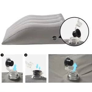 Inflatable Leg-Support Cushion