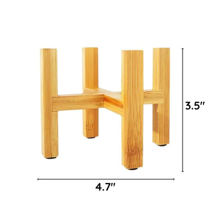 Wooden Plant Pot Trays