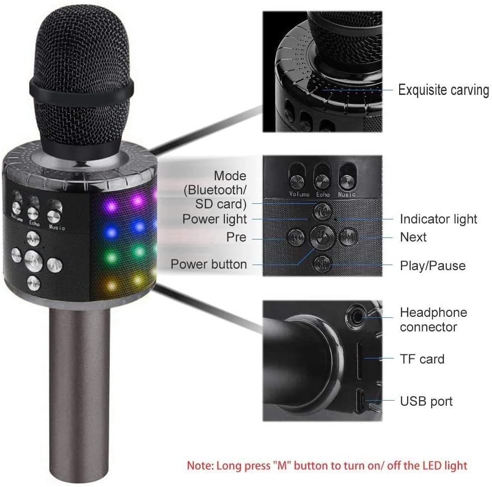 Bluetooth Karaoke Microphone