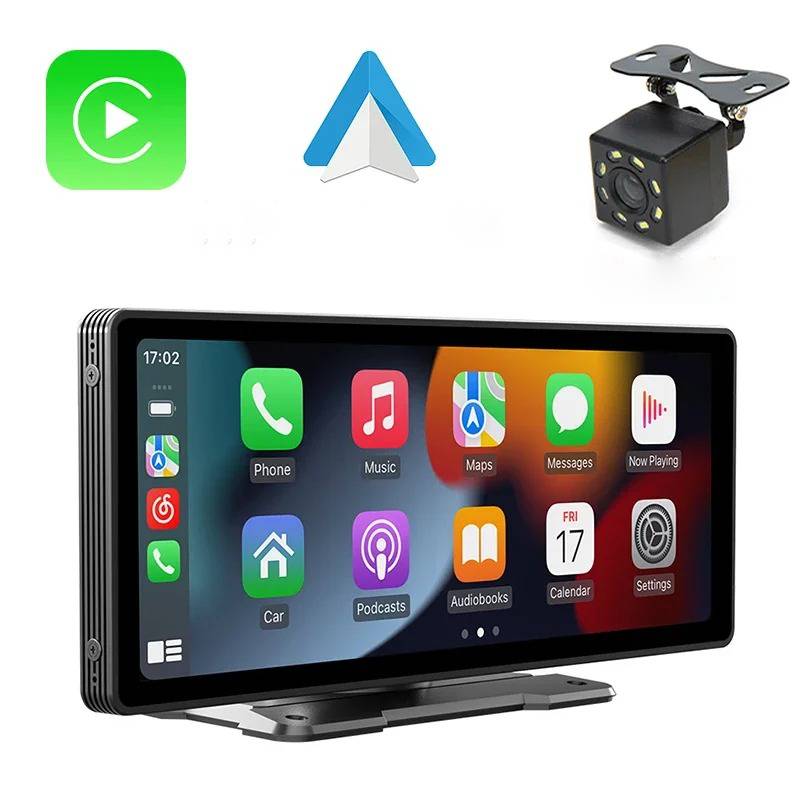 Touch Screen Car Stereo with Bluetooth and Backup Camera