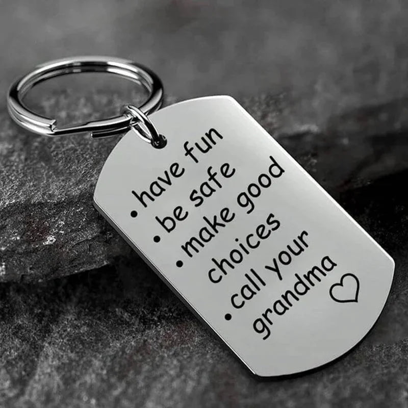 Reminder to Do Things Stainless Steel Keychain - 🎁Warm Gift🎅