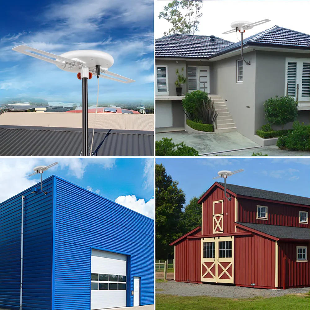 Extended Range 2025 Digital Omni Directional HDTV Antenna Free HDTV Channels