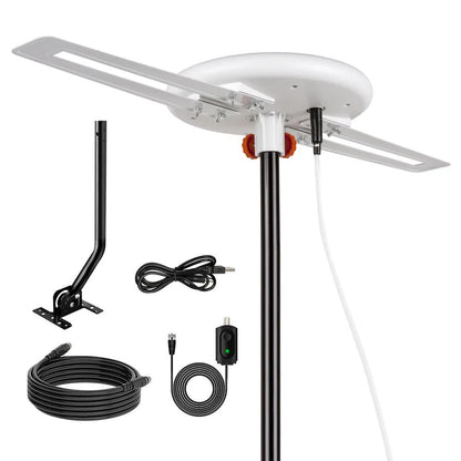 Extended Range 2025 Digital Omni Directional HDTV Antenna Free HDTV Channels