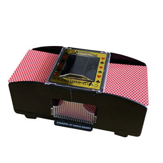 Automatic Playing Card Shuffler – Perfect for 2-6 Decks, Battery-Free Precision for Smooth, Hands-Free Gameplay