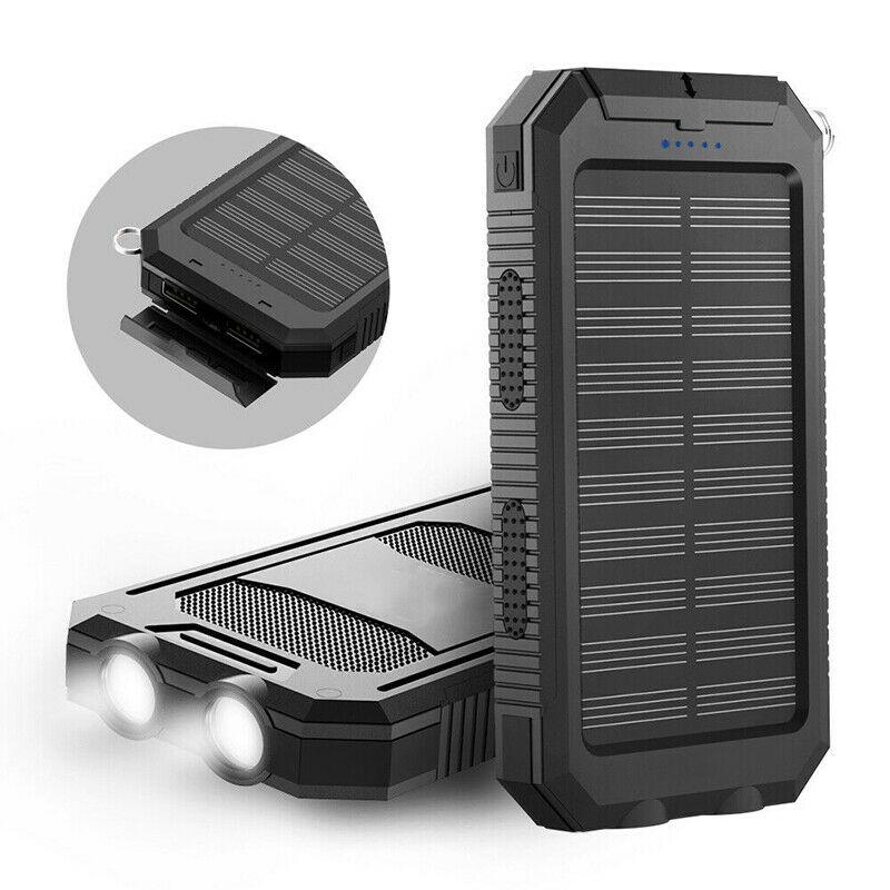 500000 MAH Solar Charger, Waterproof Power Bank, External