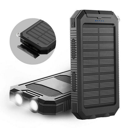 500000 MAH Solar Charger, Waterproof Power Bank, External