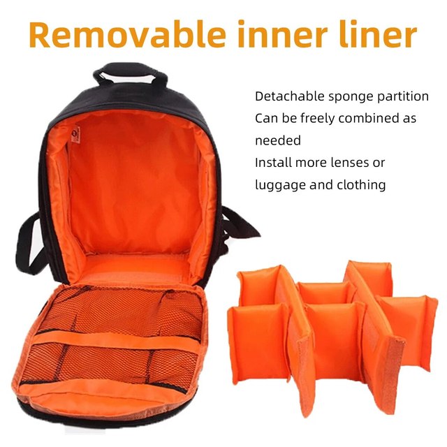 Multifunctional camera backpack