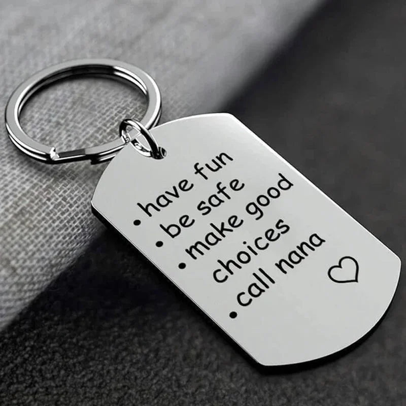 Reminder to Do Things Stainless Steel Keychain - 🎁Warm Gift🎅