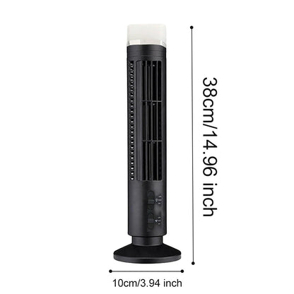 Mini Desktop Air Conditioner with USB Bladeless Cooling