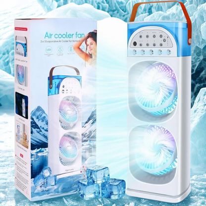 Mini Portable Airconditioner with Humidifier & LED Light