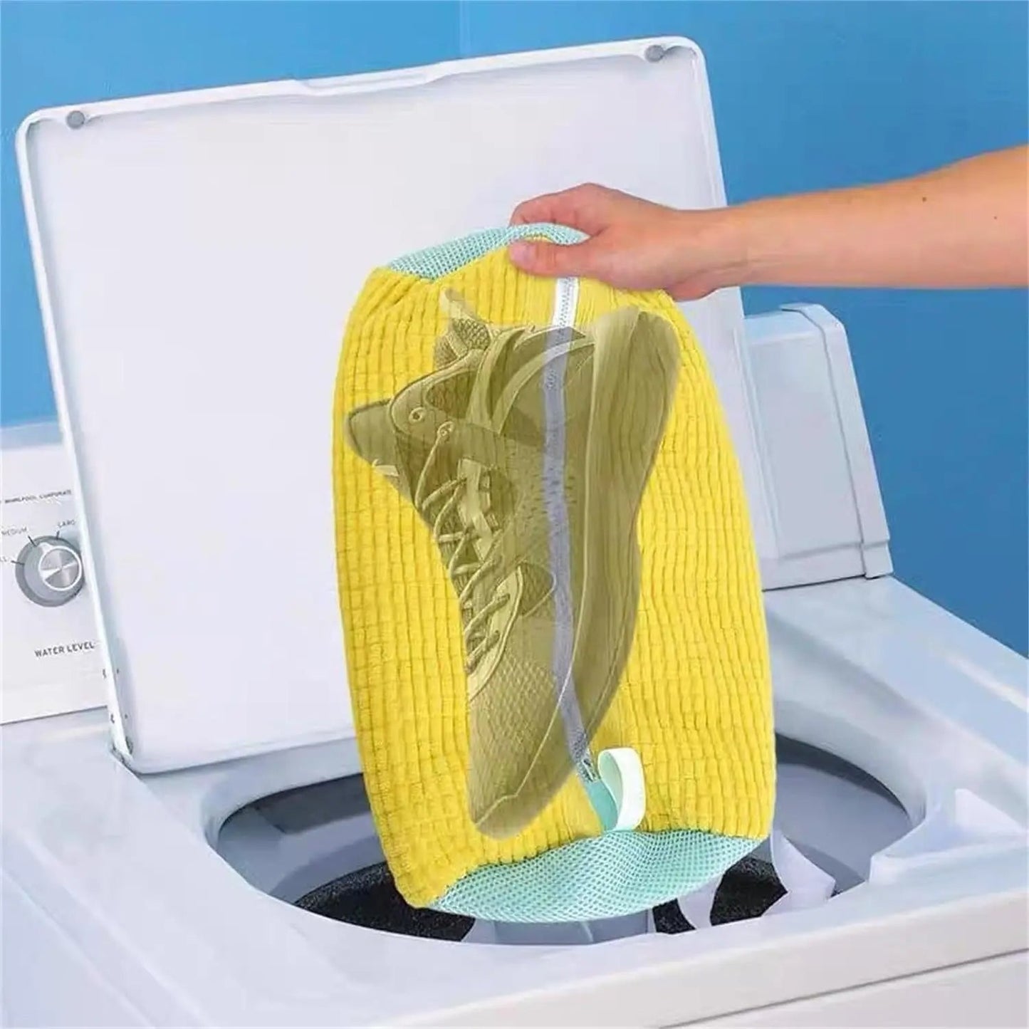 2Pcs Shoes Washing Bag for Laundry