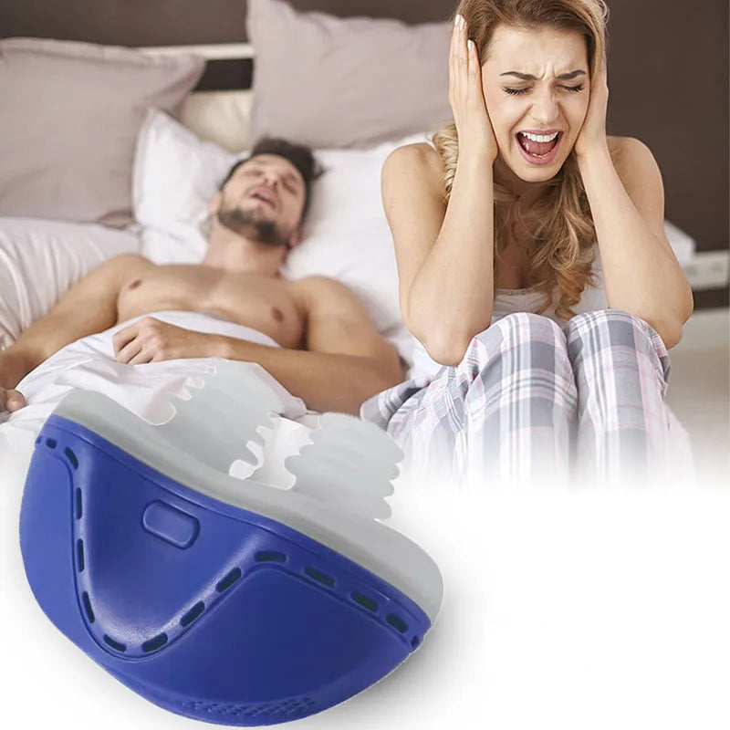 Electric Anti Snore Device with Dual Vortex Airflow