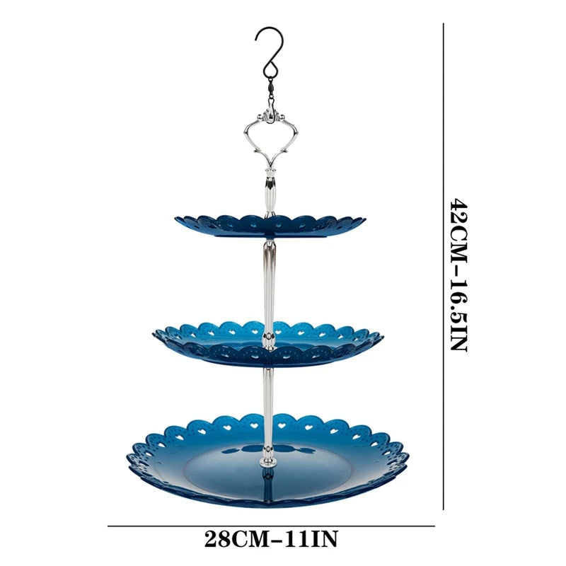 3-Tier Hanging Bird Feeder & Bird Bath Combo