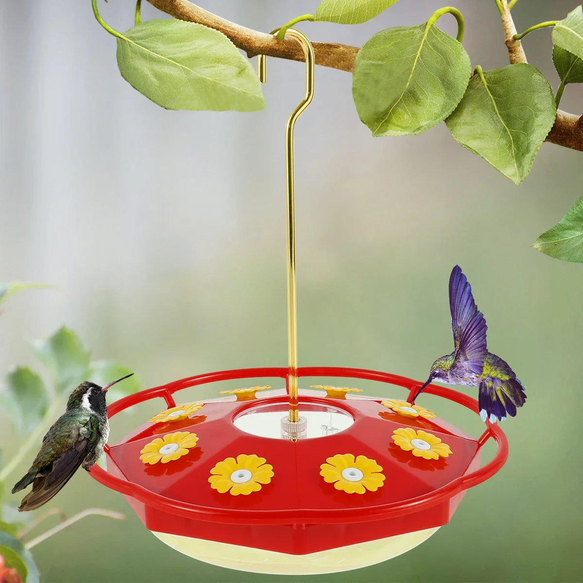 Flower-Shaped Hummingbird Feeder