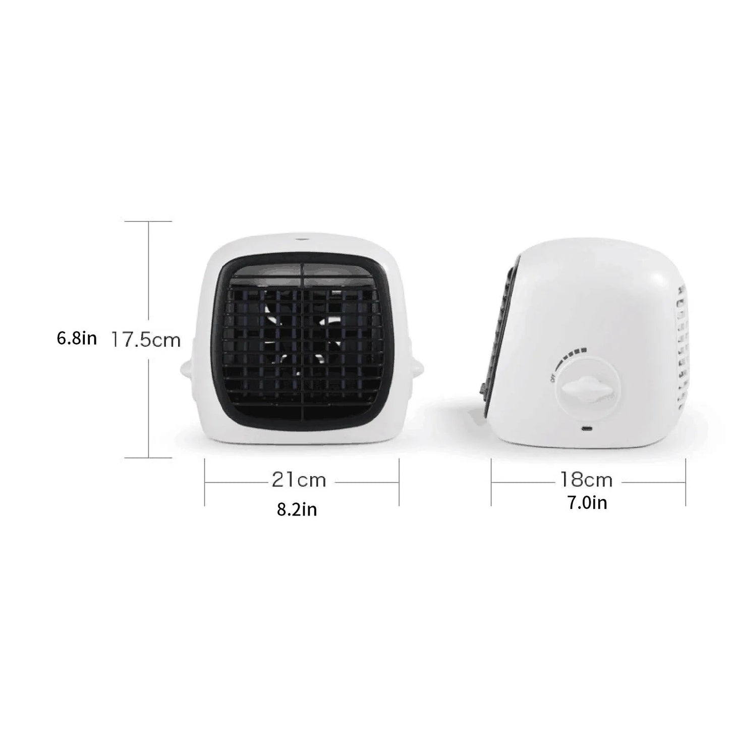 USB Mini Portable Air Conditioner with Humidifier