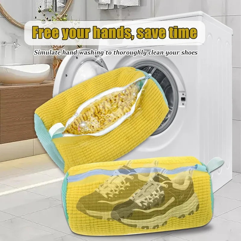 2Pcs Shoes Washing Bag for Laundry
