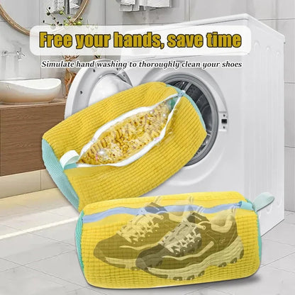 2Pcs Shoes Washing Bag for Laundry