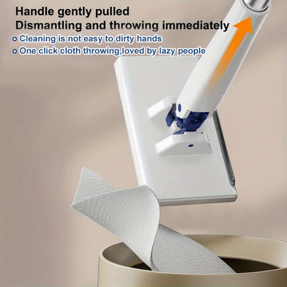 Automatic Cloth Clip Mini Mop