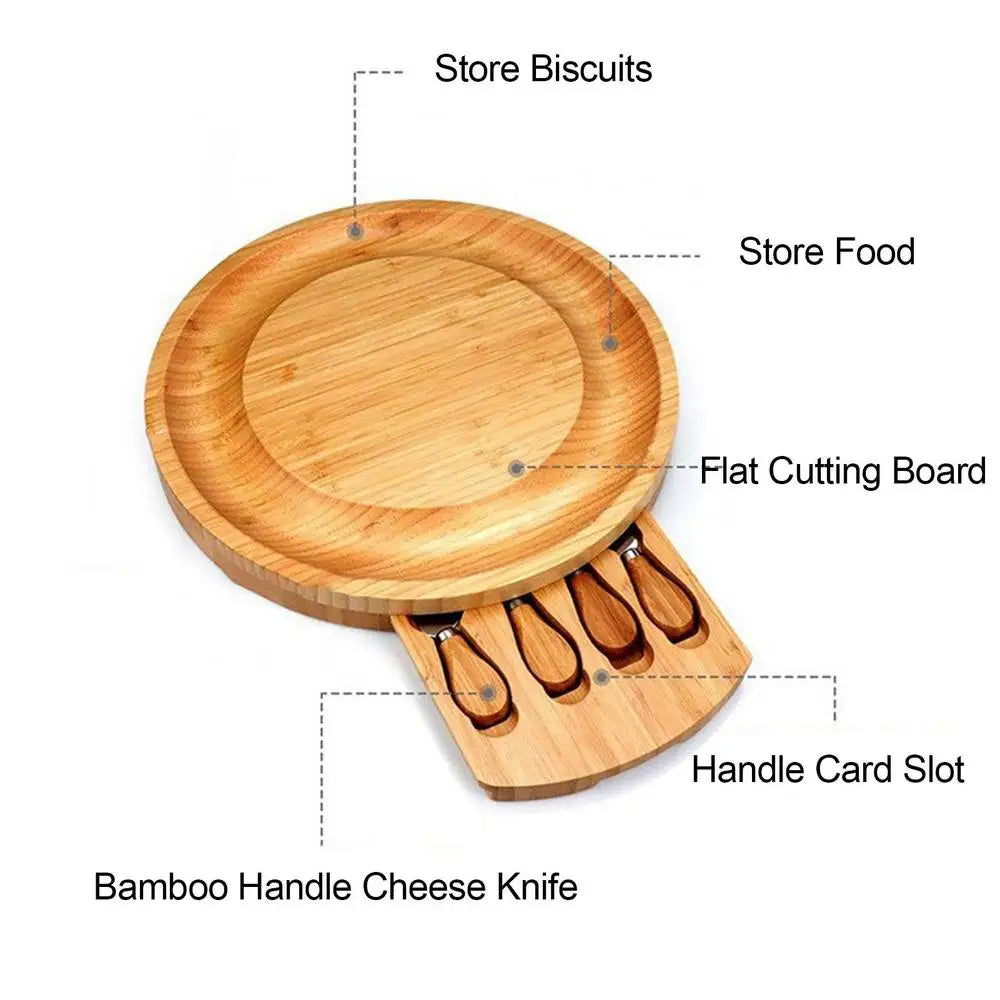Bamboo Cheese Board