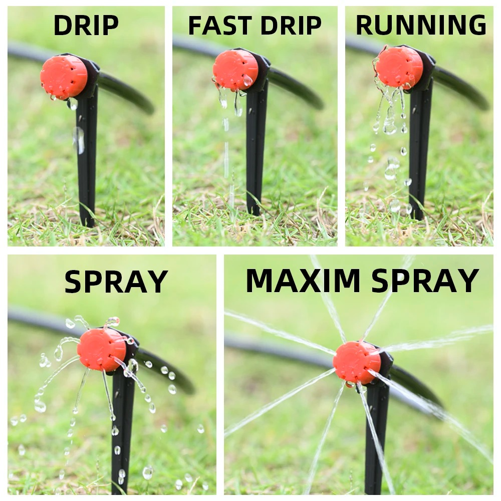 Drip Irrigation System With Automatic Timer